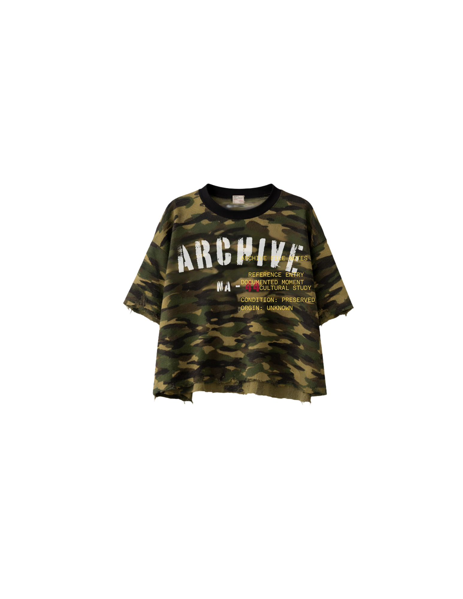 ARCHIVE Ø44 — FIELD CAMO WAFFLE