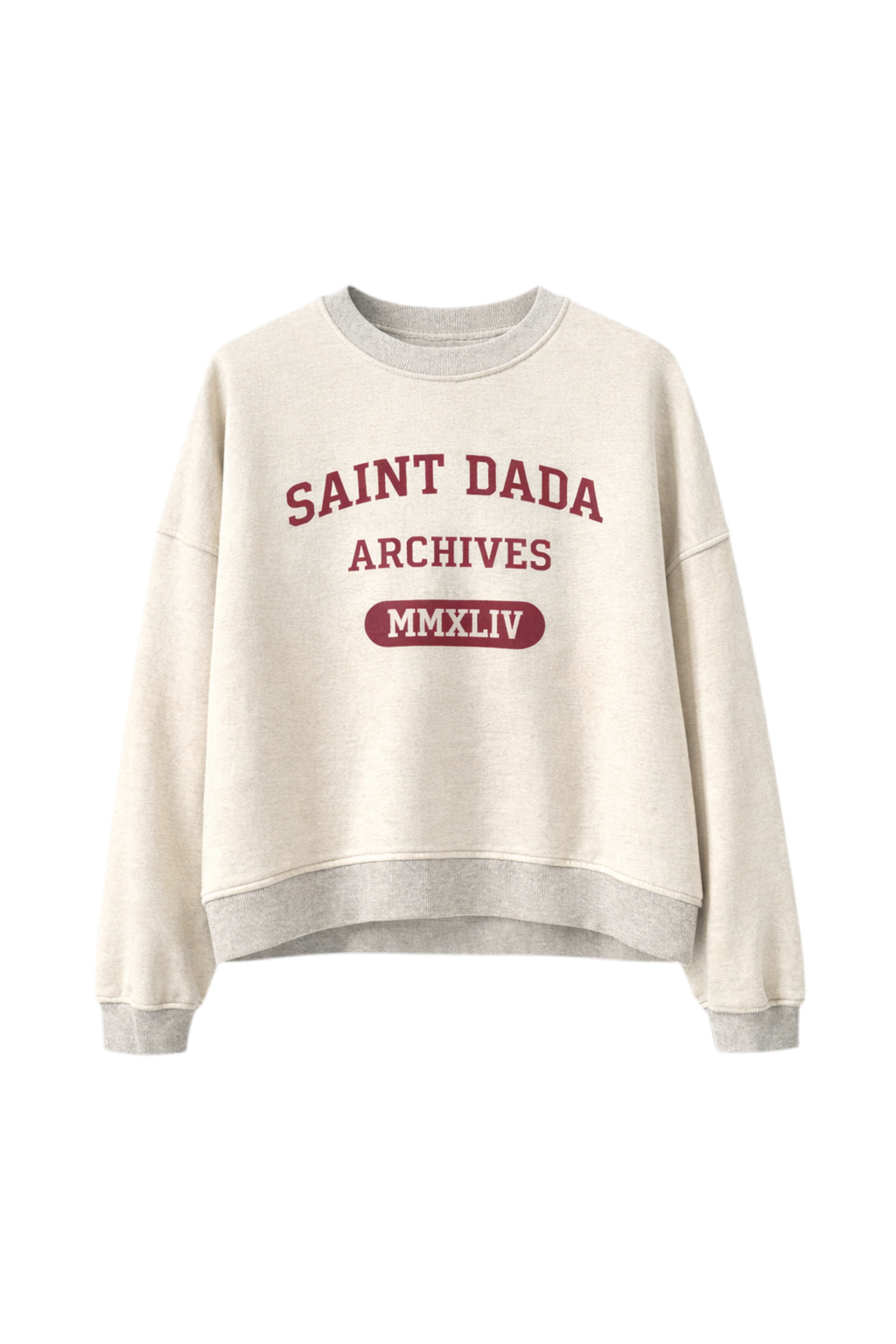 dada Saint DADA Archives Crewneck – Inverted Grey