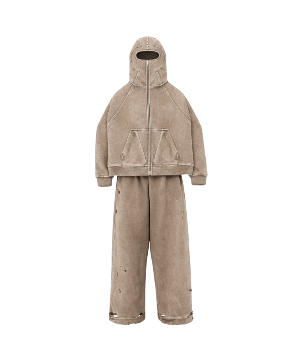 Archive Mask Zip Set - Taupe