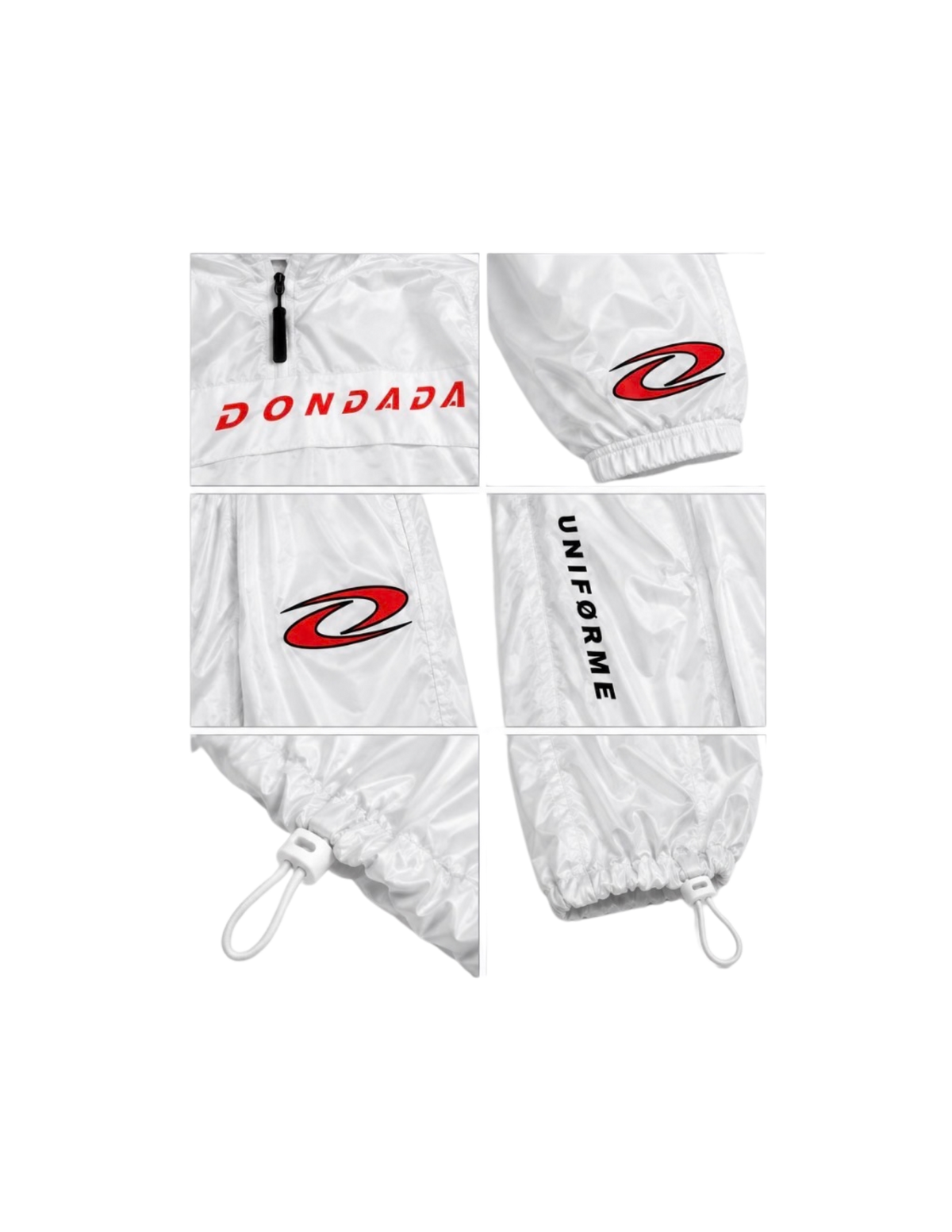 DONDADA 2.0 TRACK SET — WHITE / RED