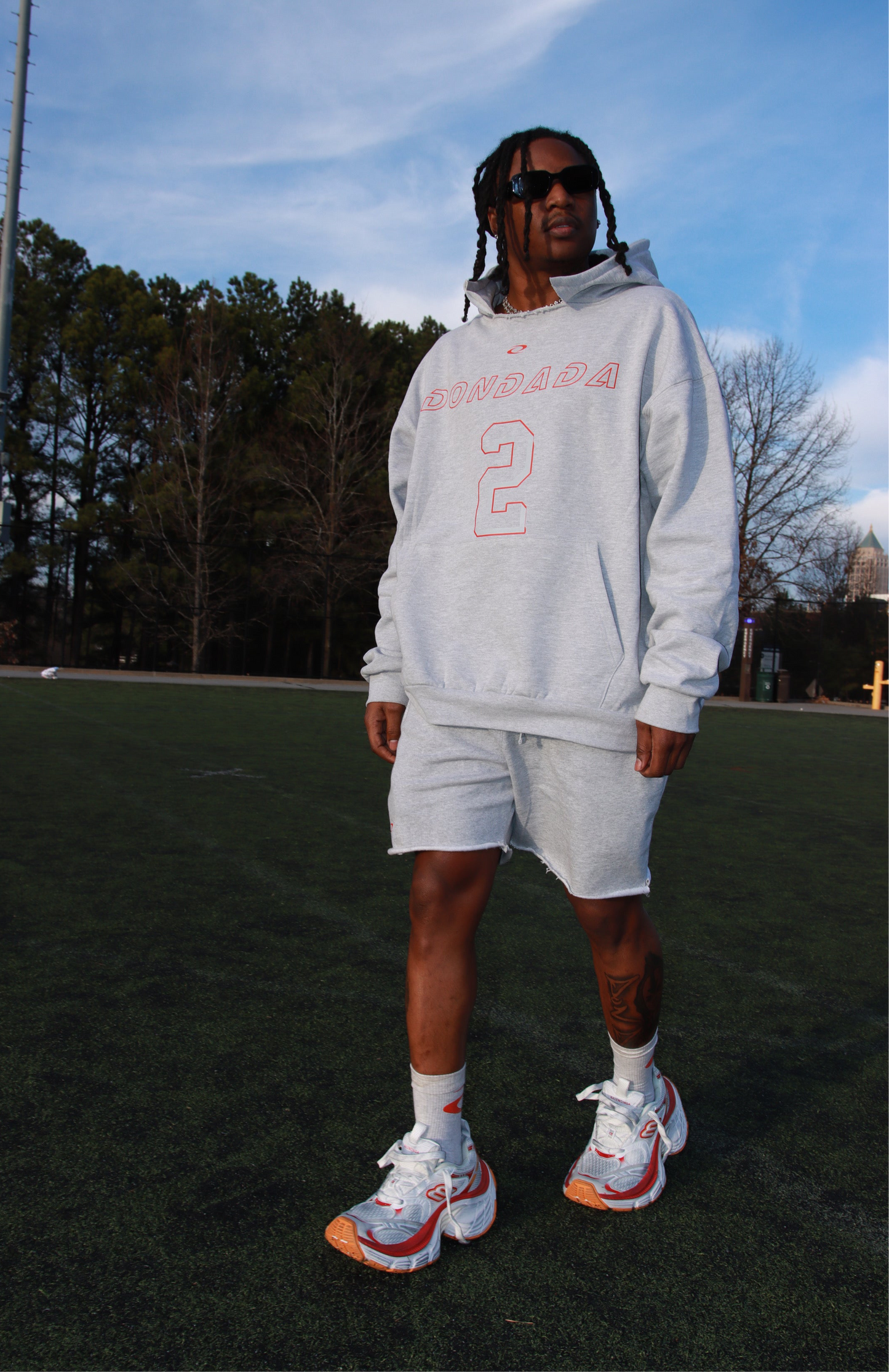DADA Soccer U-Neck Hoodie
