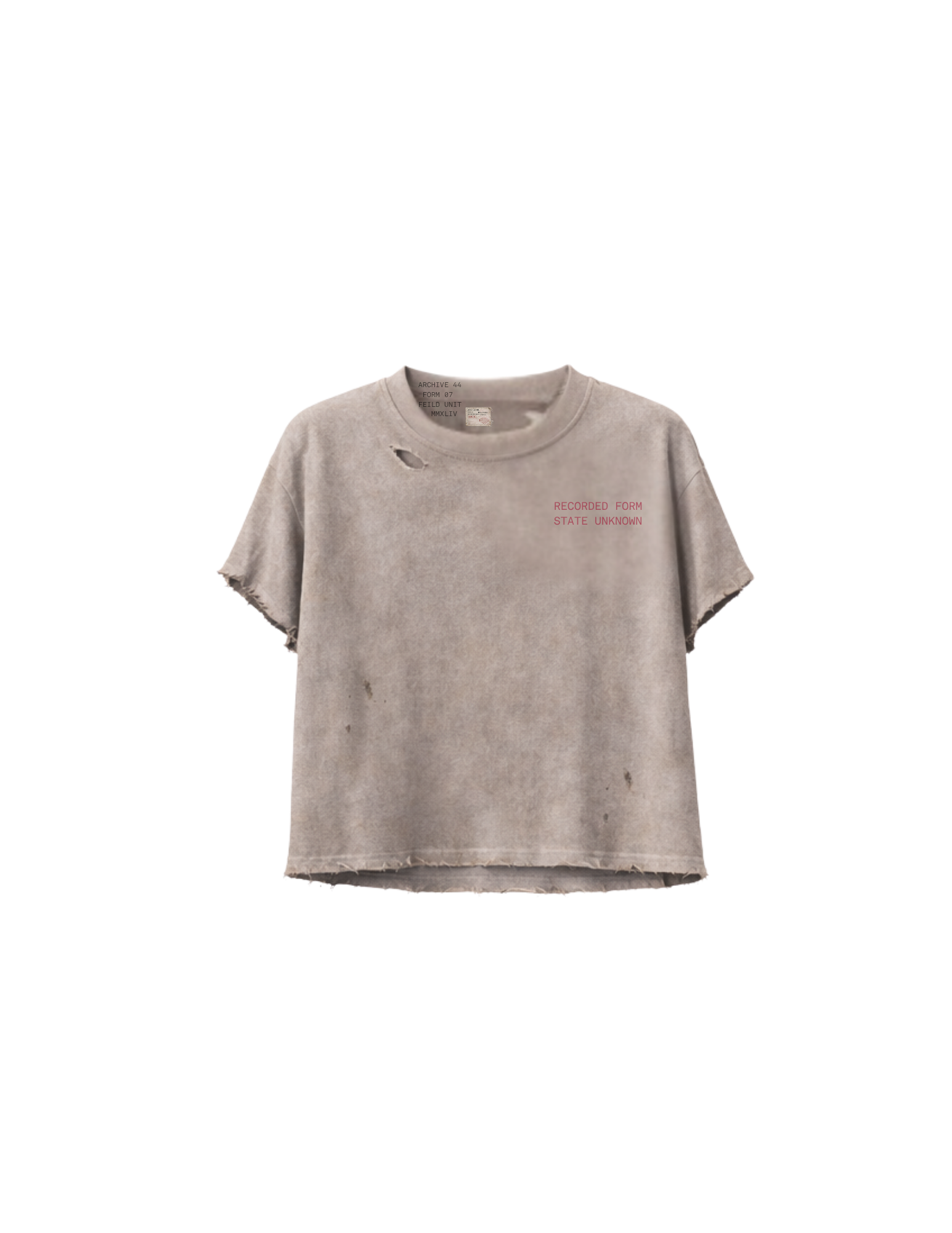 FORM 07 STATE UNKNØWN (TEE)