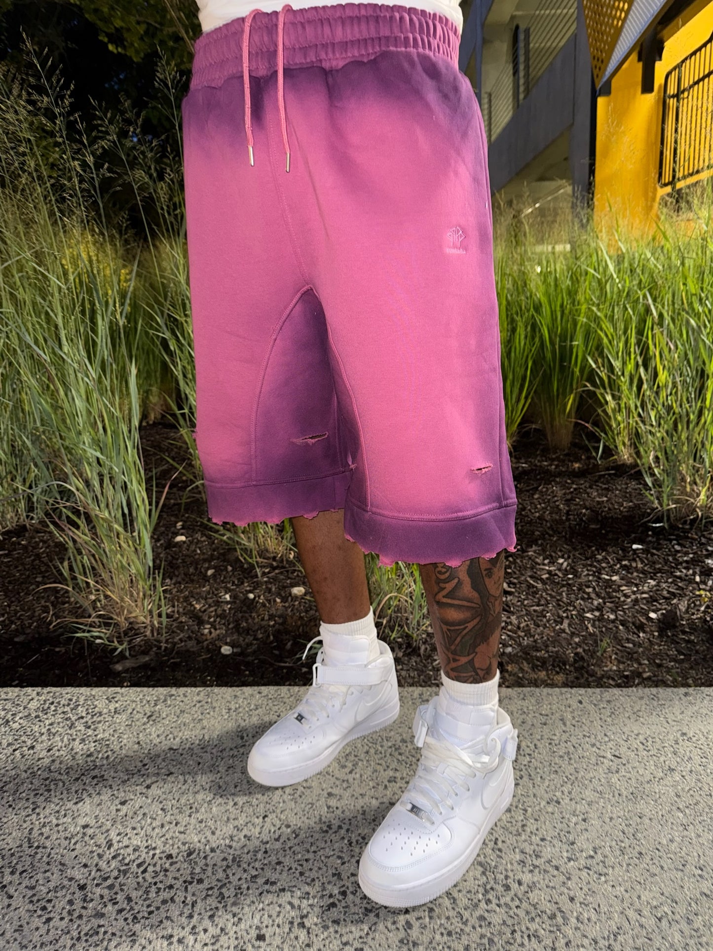 2Tone Shworts (Distressed)