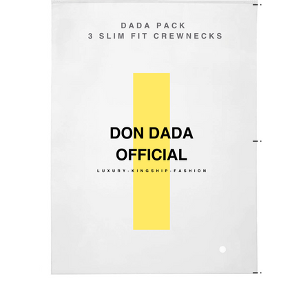 Dada Pack- 3 Pack Crew Necks