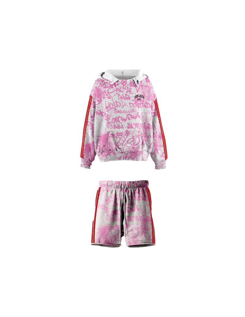 DADA Graffiti Stripe Set (Hooded)