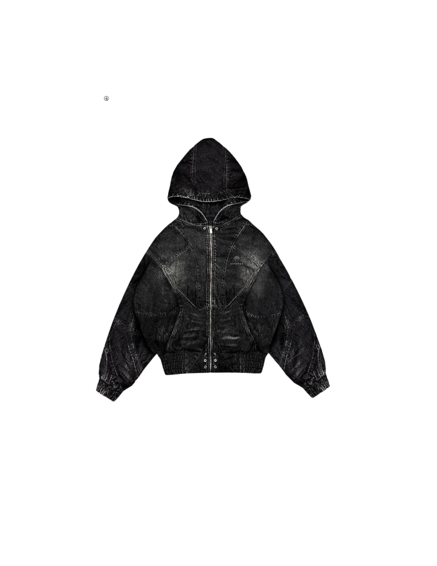 Contour Zip Denim Jacket