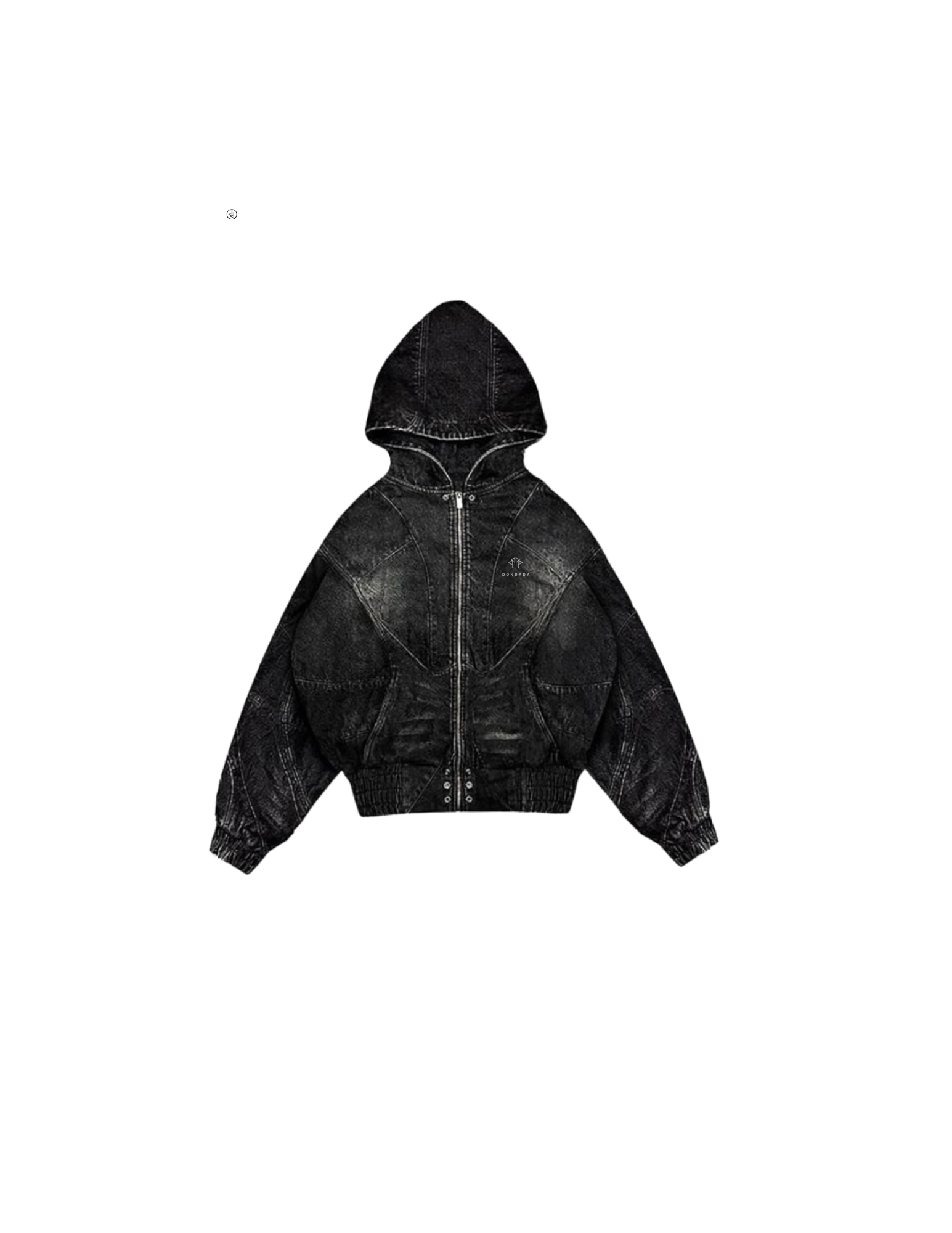 Contour Zip Denim Jacket