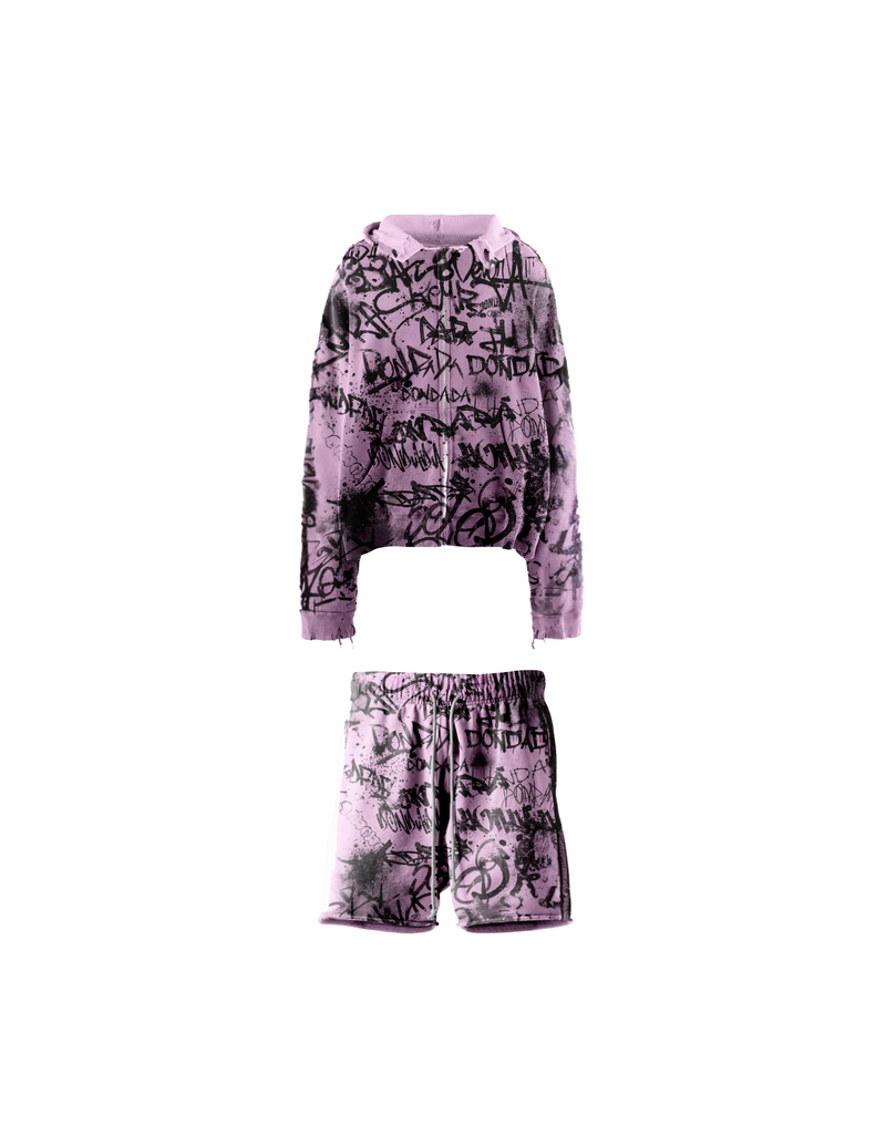 DADA Graffiti Zip Up Set (No Stripes)