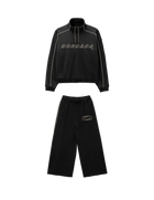 Black tracksuit with &