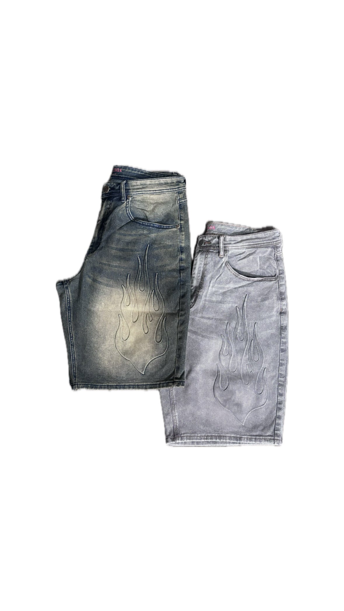 DADA Denim Flame Jorts