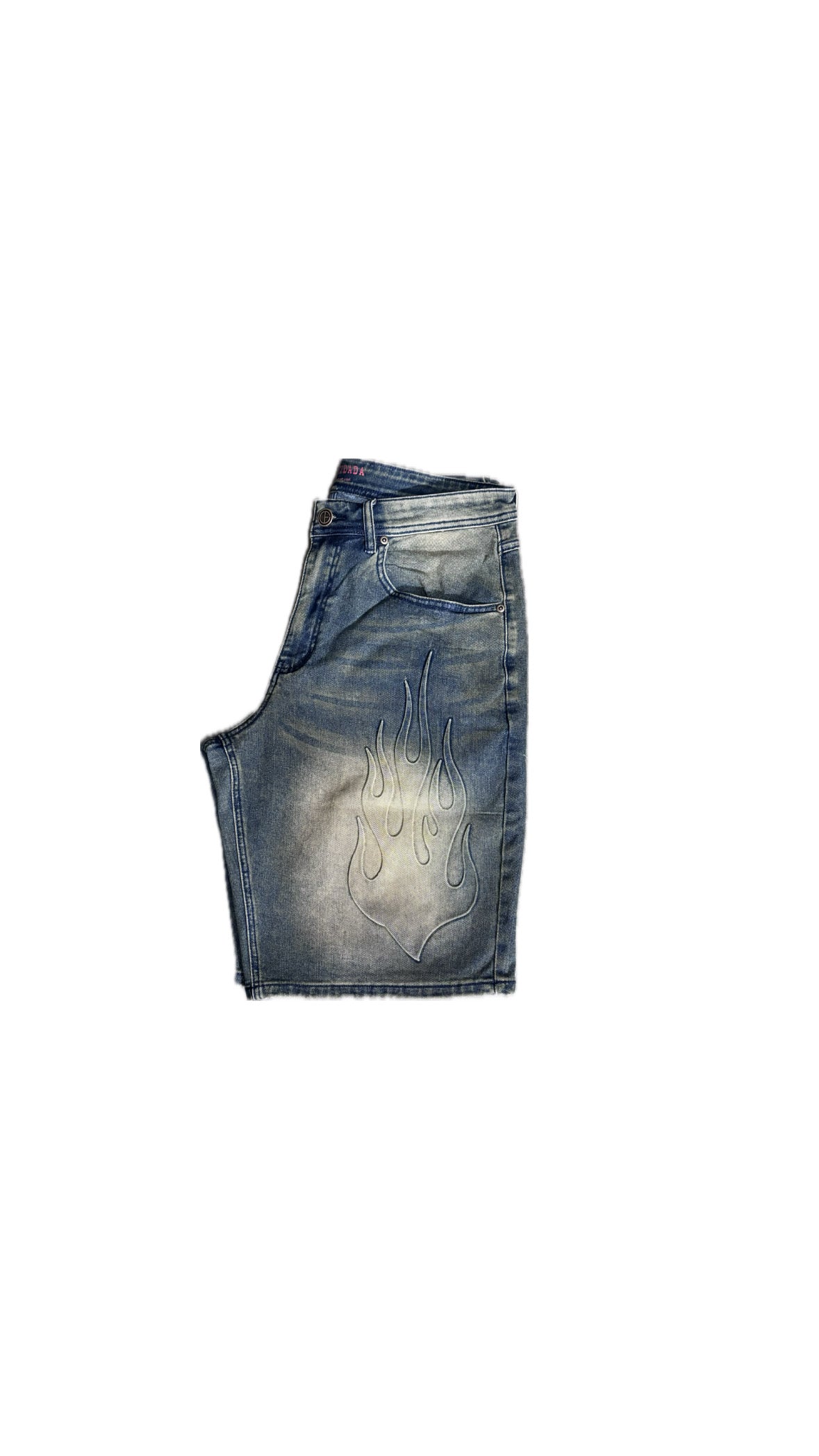 DADA Denim Flame Jorts