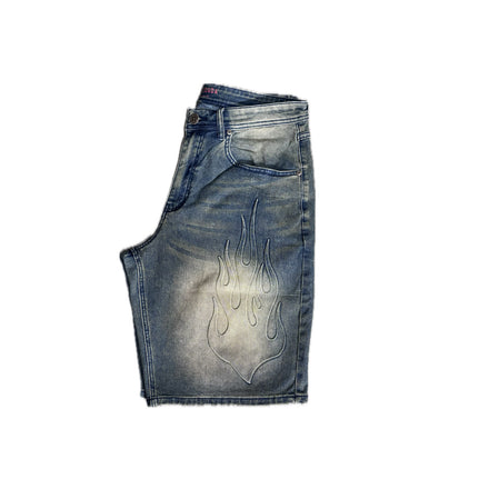 DADA Denim Flame Jorts
