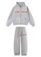 DADA 2.0 Zip Up Sweatsuit (Grey/Red)