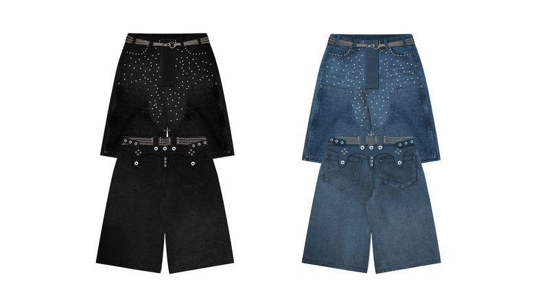 DADA Rockstar Jorts™ – Chain Edition