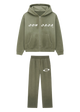 DADA 2.0 Zip Up Sweatsuit (Olive/White)